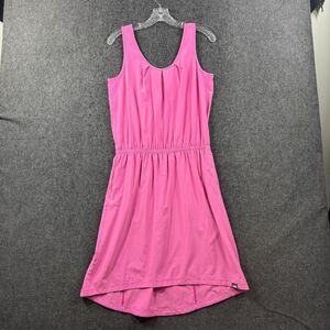The North Face Taggart Dress Women's 8 Azalea Pink Sleeveless Stretch Hiking